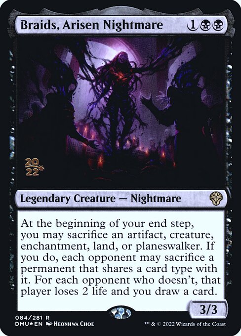Braids, Arisen Nightmare from Dominaria United Promos