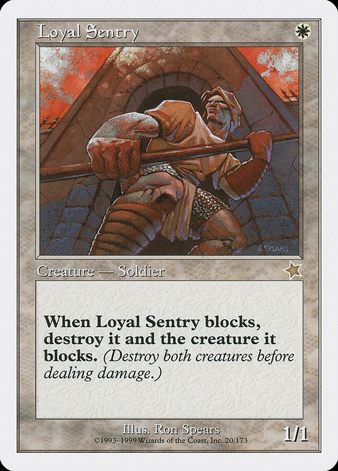 Loyal Sentry from Starter 1999