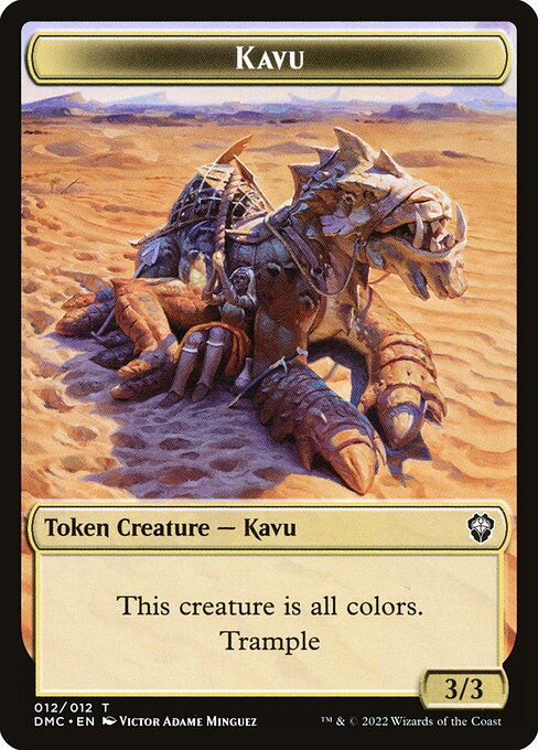 Kavu highlighted card art