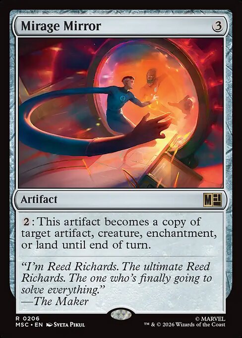 Mirage Mirror from Marvel Super Heroes Commander