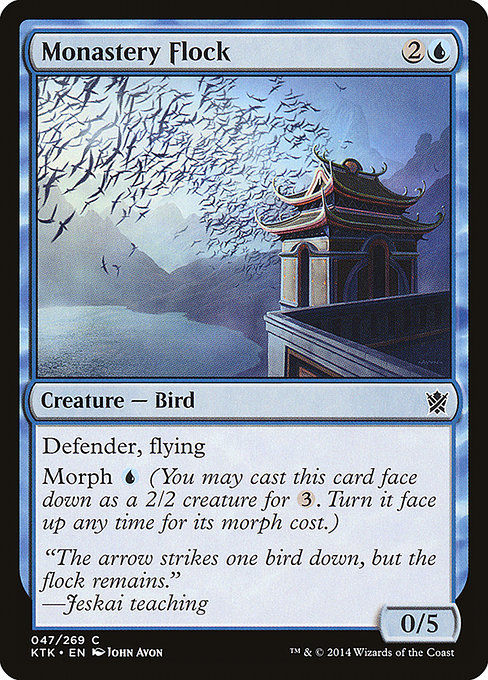 Monastery Flock highlighted card art