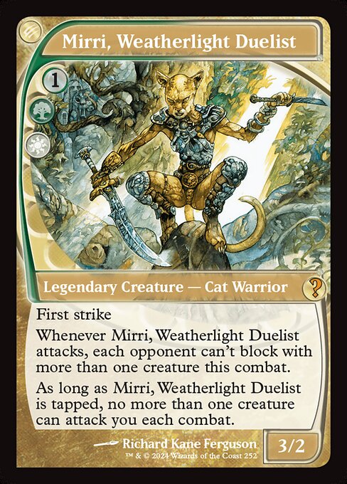 Mirri, Weatherlight Duelist highlighted card art