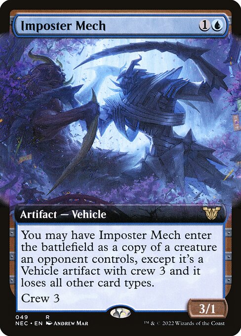Imposter Mech from Neon Dynasty Commander