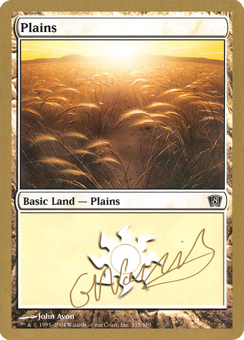 Plains from World Championship Decks 2004