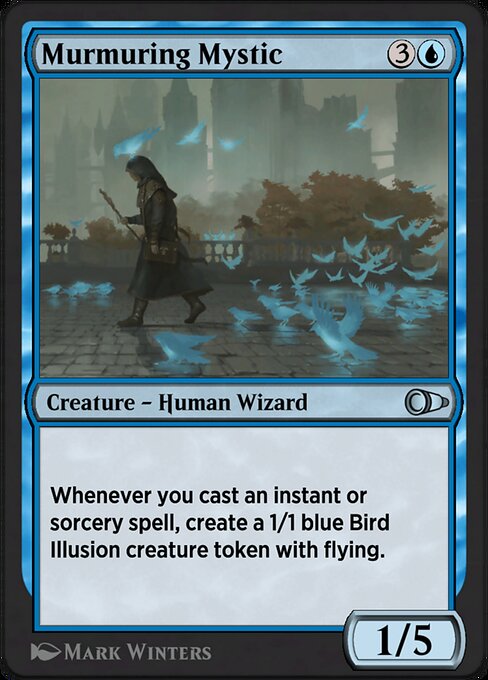 Murmuring Mystic highlighted card art