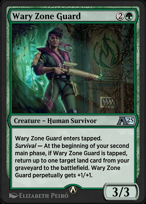 Wary Zone Guard highlighted card art