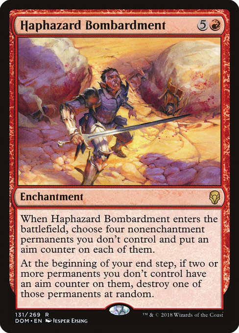 Haphazard Bombardment from Dominaria