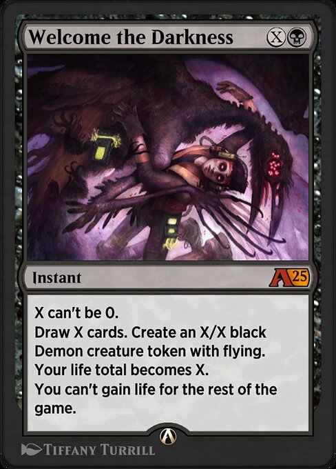 Welcome the Darkness highlighted card art