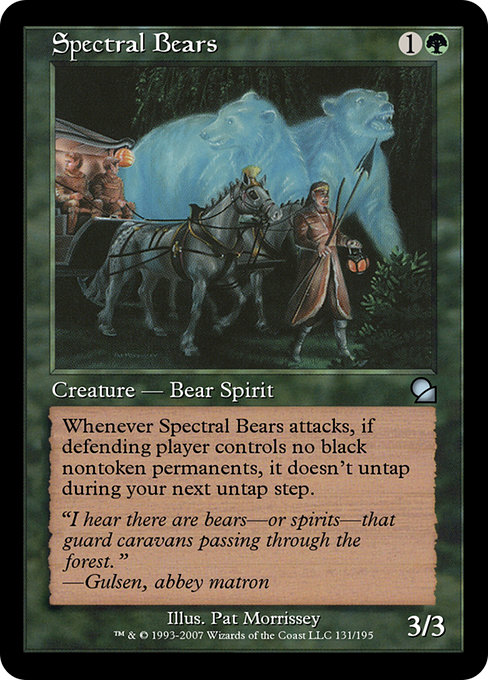 Spectral Bears highlighted card art
