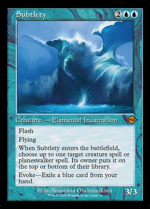 Subtlety from Modern Horizons 2 Timeshifts