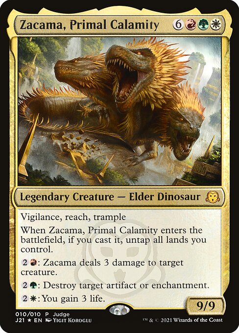 Zacama, Primal Calamity from Judge Gift Cards 2021