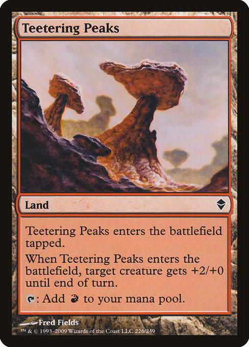 Teetering Peaks from Zendikar