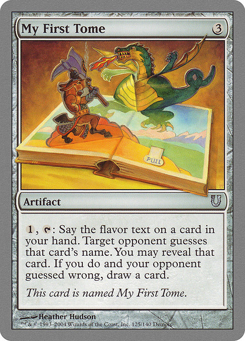 My First Tome from Unhinged