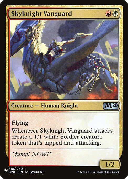 Skyknight Vanguard highlighted card art