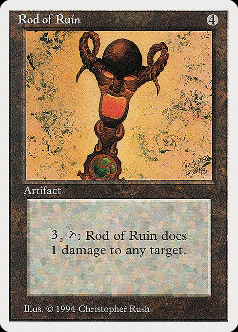 Rod of Ruin from Summer Magic / Edgar