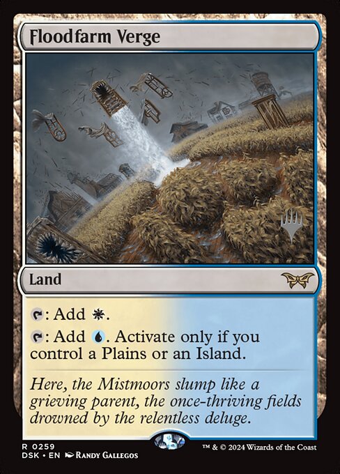 Floodfarm Verge from Duskmourn: House of Horror Promos