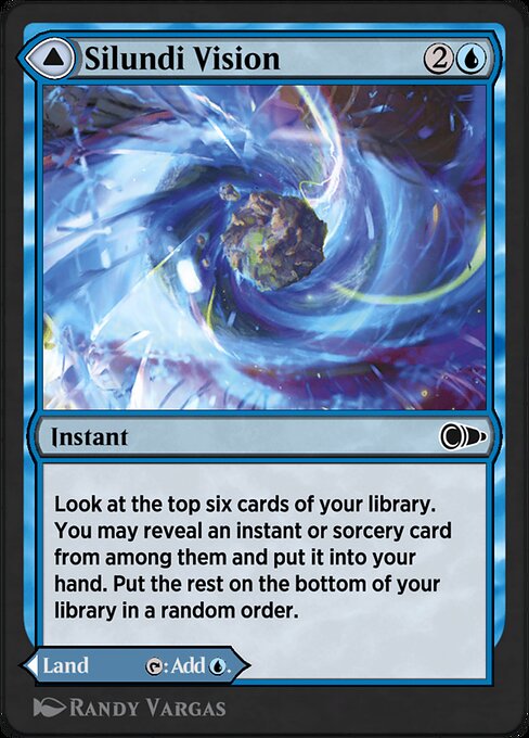 Silundi Vision // Silundi Isle highlighted card art