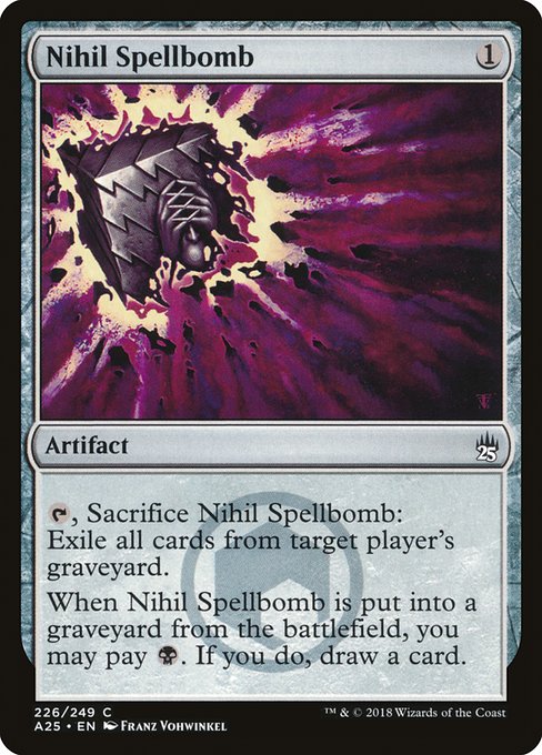 Nihil Spellbomb from Masters 25