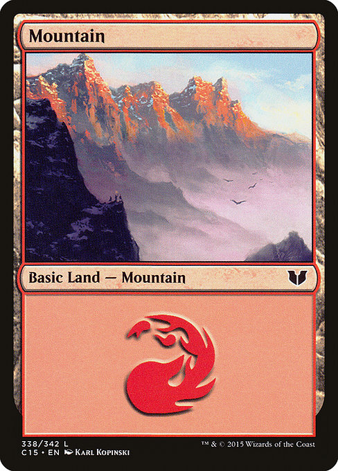 Mountain from Commander 2015