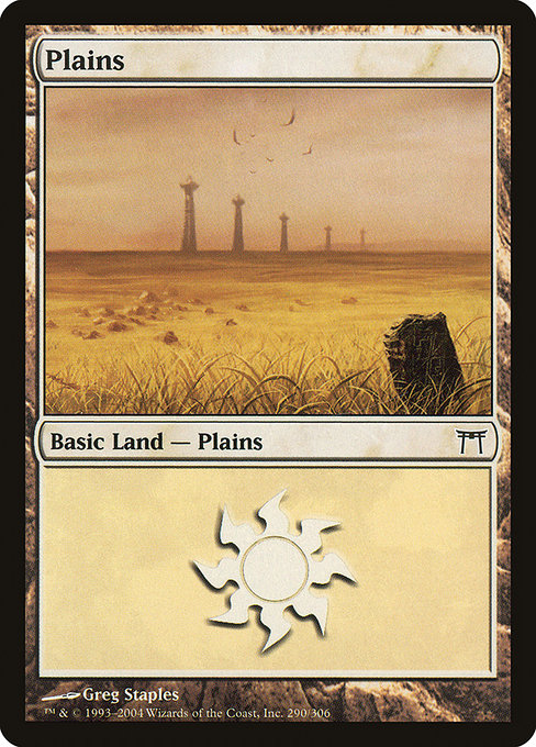 Plains from Champions of Kamigawa