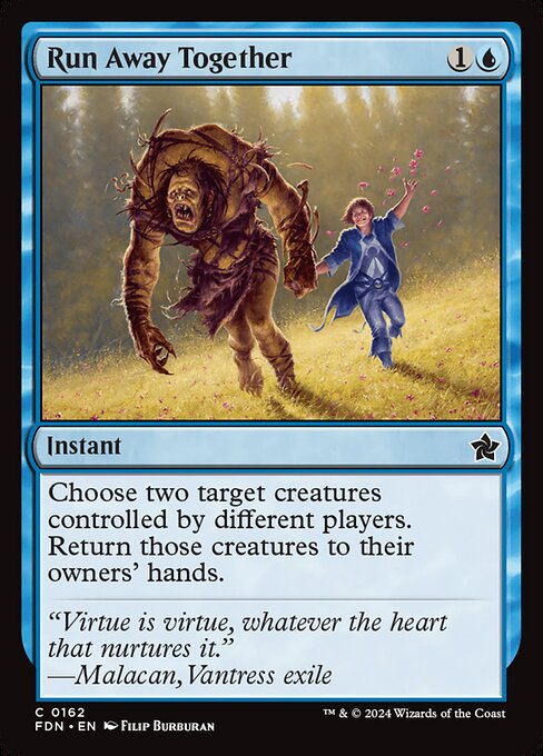Run Away Together highlighted card art
