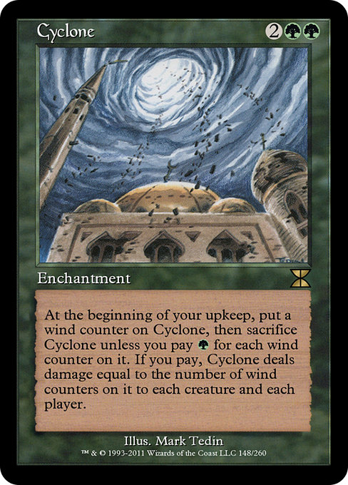 Cyclone highlighted card art