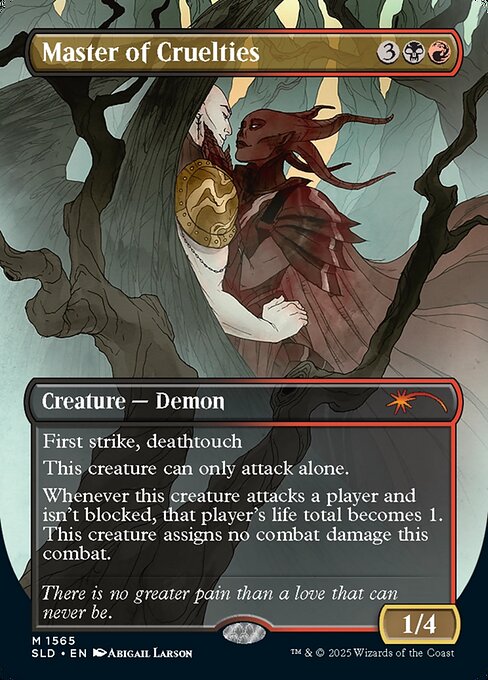 Master of Cruelties highlighted card art