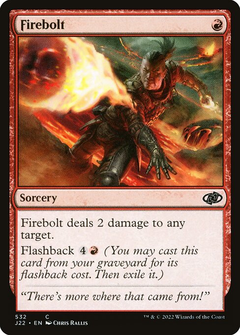 Firebolt highlighted card art