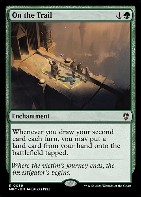 On the Trail from Murders at Karlov Manor Commander