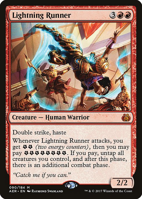 Lightning Runner from Aether Revolt