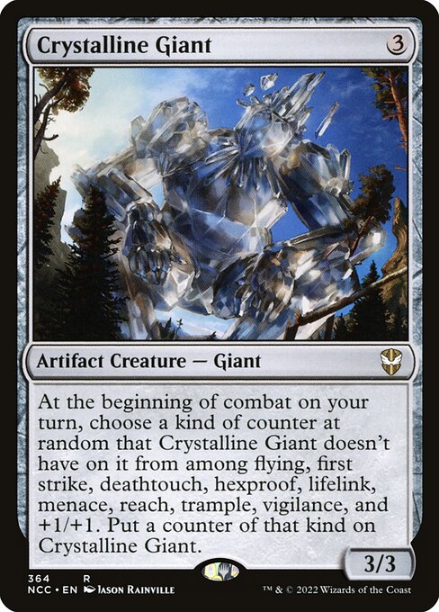 Crystalline Giant highlighted card art