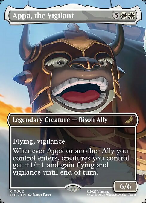 Appa, the Vigilant from Avatar: The Last Airbender Eternal