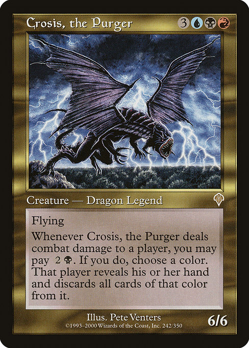 Crosis, the Purger from Invasion