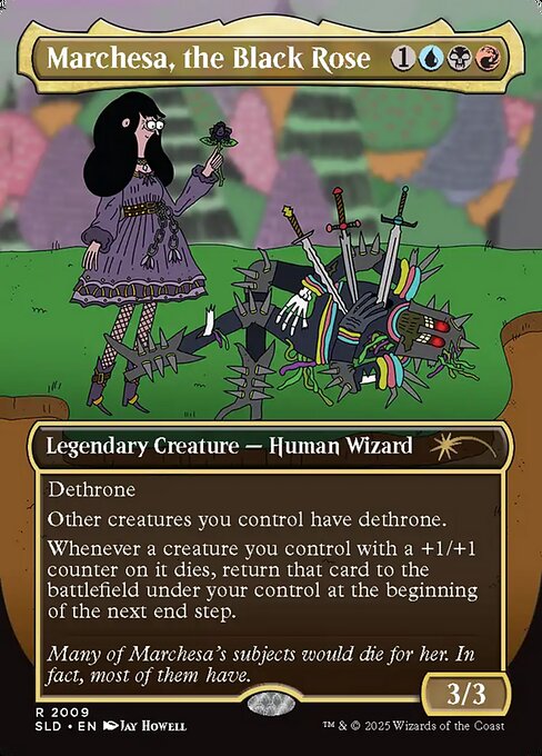 Marchesa, the Black Rose highlighted card art