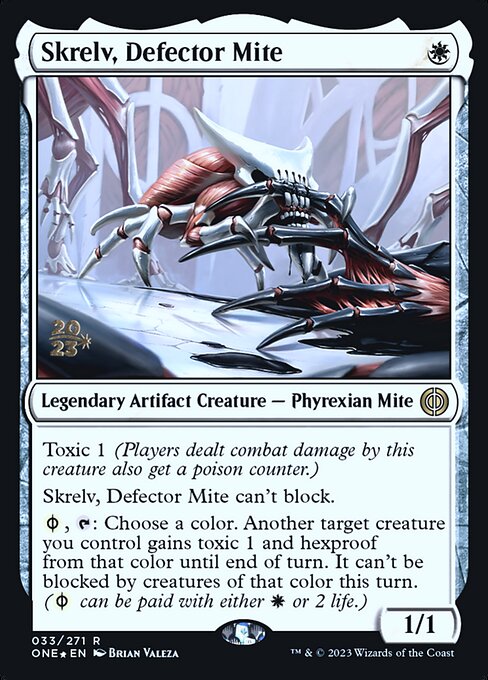 Skrelv, Defector Mite from Phyrexia: All Will Be One Promos