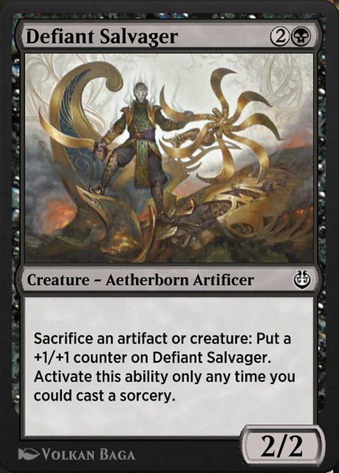 Defiant Salvager from Kaladesh Remastered
