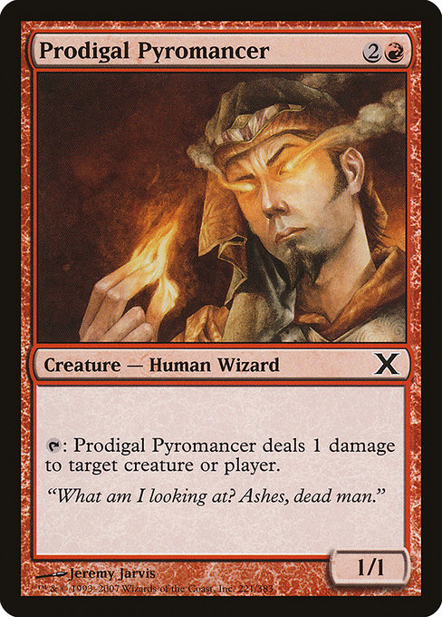 Prodigal Pyromancer from Tenth Edition