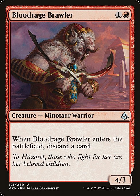 Bloodrage Brawler from Amonkhet