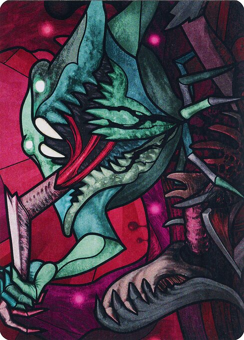 Yargle, Glutton of Urborg // Yargle, Glutton of Urborg from March of the Machine Art Series