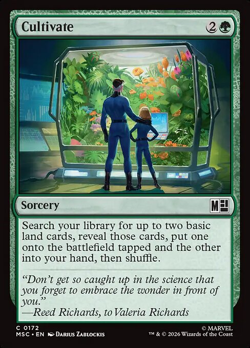 Cultivate highlighted card art