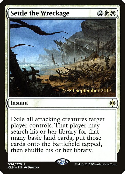 Settle the Wreckage from Ixalan Promos