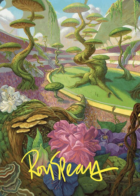 Undergrowth Stadium // Undergrowth Stadium highlighted card art