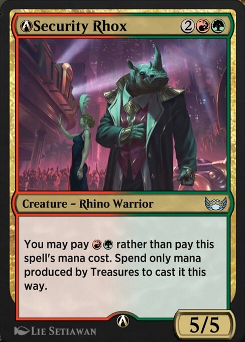 A-Security Rhox highlighted card art