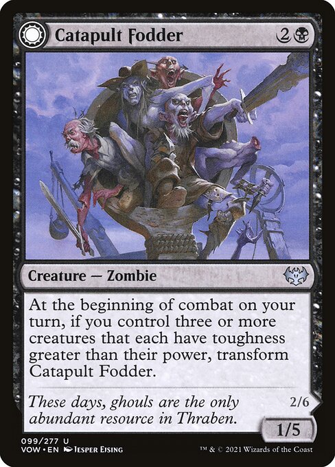Catapult Fodder // Catapult Captain from Innistrad: Crimson Vow
