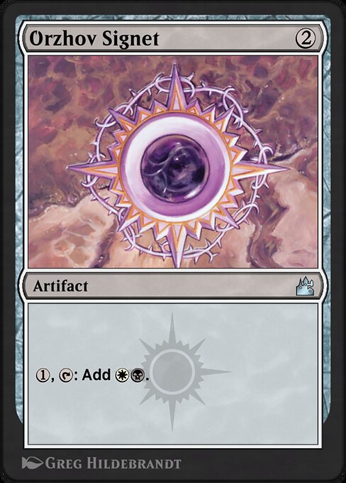 Orzhov Signet highlighted card art