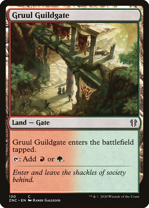 Gruul Guildgate from Zendikar Rising Commander