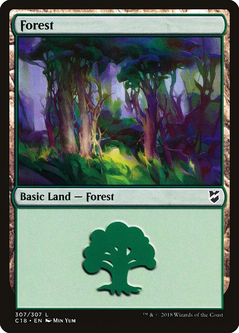 Forest from Commander 2018