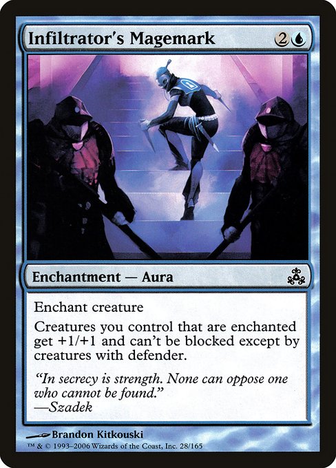 Infiltrator's Magemark highlighted card art