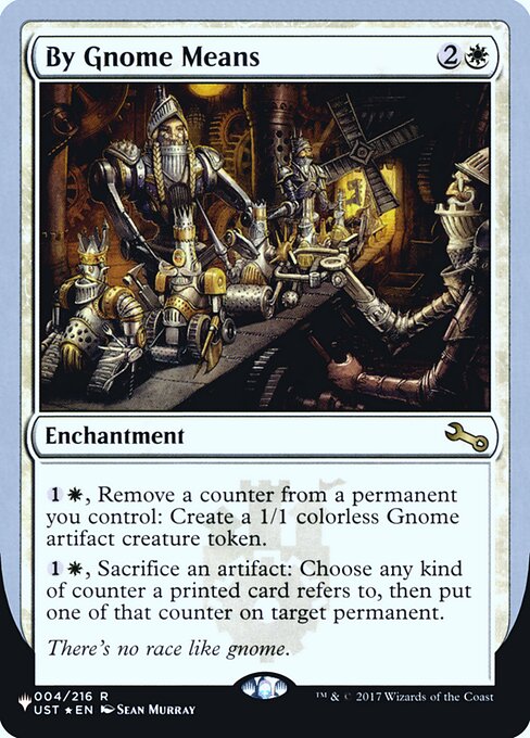 By Gnome Means highlighted card art