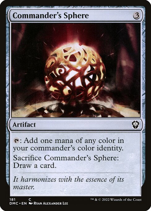 Commander's Sphere from Dominaria United Commander